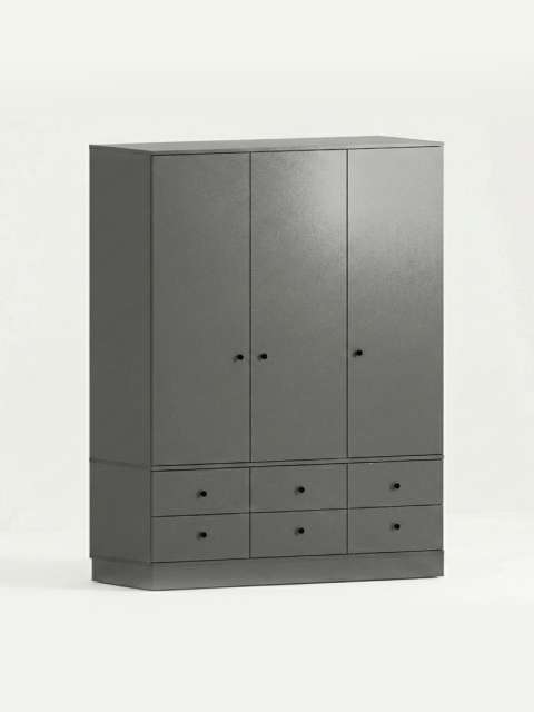 Trzydrzwiowa szafa na wymiar. Aż 6 szuflad! - SZ-MODEL (2.3)