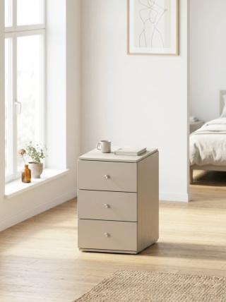 Modułowa komoda z 3 szufladami - SMPL Gotowa do wysyłki. Prosty montaż! 50x59x75w