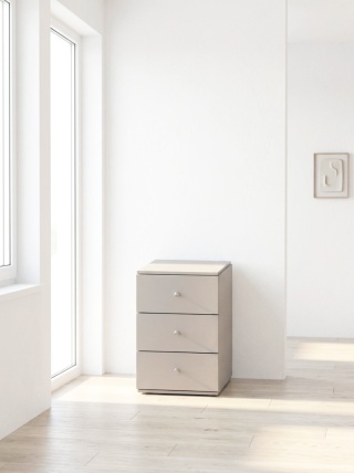 Modułowa komoda z 3 szufladami - SMPL Gotowa do wysyłki. Prosty montaż! 50x59x75w