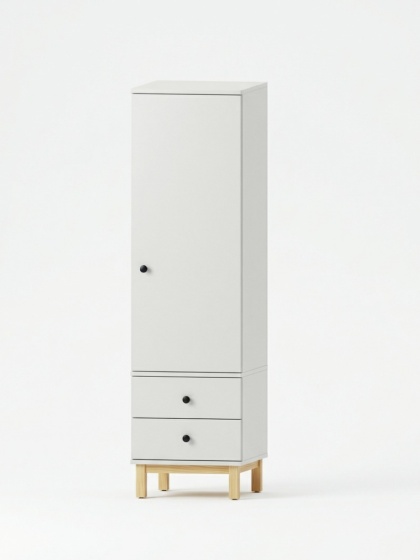 Pojedyncza szafa-słupek z dwiema szufladami, na wymiar - SZ-MODEL (2.1)