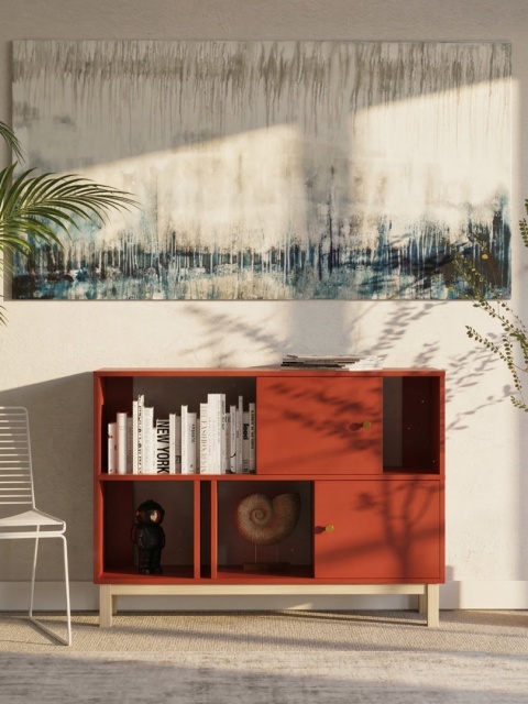 REG-MODEL-2 - Regał szer. 90-150cm, wysokość 75 cm, montuj szafki i przegrody jak chcesz. Dwa poziomy. Projektuj sam!