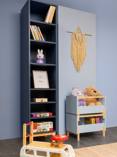 REG-MODEL-5 (2.1) - regał z otwartymi półkami. | Szerokość 40-80 cm | Na wymiar. Kolory i drewnopodobne dekory.