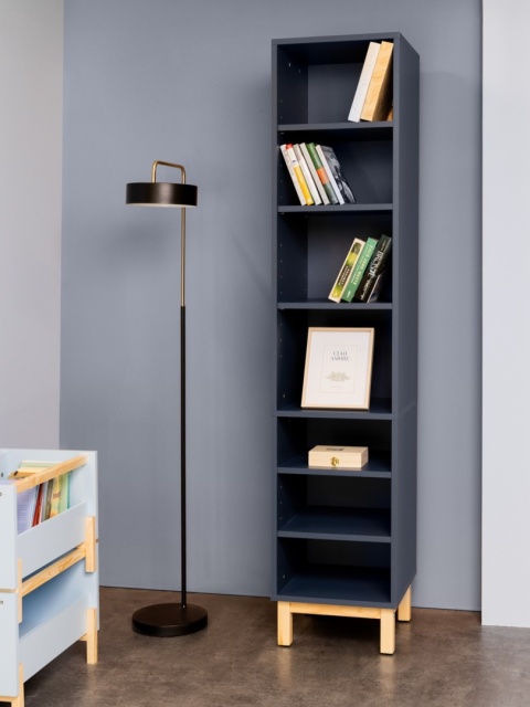 REG-MODEL-5 (2.1) - regał z otwartymi półkami. | Szerokość 40-80 cm | Na wymiar. Kolory i drewnopodobne dekory.