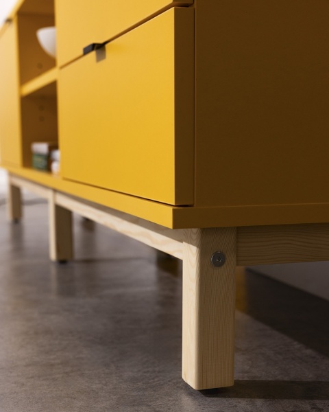 RTV-MODEL (2) - modułowa szafka. Wybierz szerokość (80-120cm) i wyposażenia: szuflady, szafki, półki