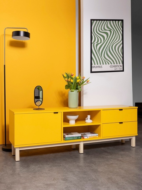 RTV-MODEL (3) - szafka rtv z Twoim wyborem szerokości (120-180cm) i wyposażenia: szuflady, szafki, półki