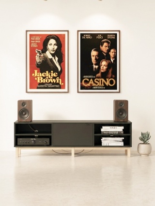 RTV-MODEL (3) - szafka rtv z Twoim wyborem szerokości (120-180cm) i wyposażenia: szuflady, szafki, półki