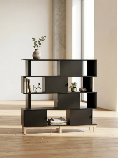 Montuj szafki i przegrody jak chcesz w regale REG-MODEL-1 (4) - szerokość: 90-150 cm, wysokość 147,5 cm | 4 półki