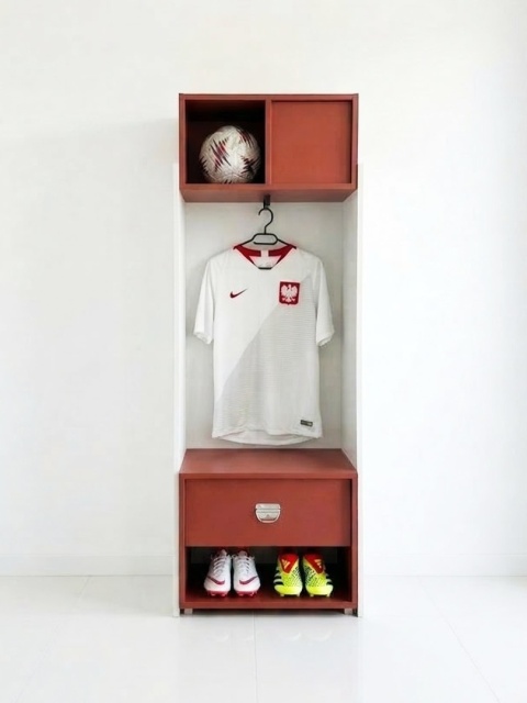 SZ-SPORT - domowa szafka sportowa w ulubionych barwach! "ZA KIM JESTEŚ!?" ⚽