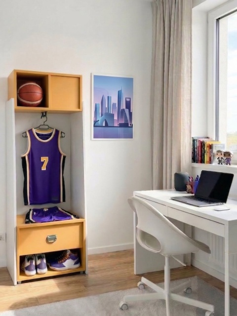 SZ-SPORT - domowa szafka sportowa w ulubionych barwach! "ZA KIM JESTEŚ!?" ⚽