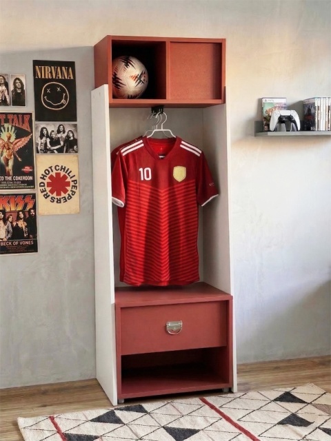 SZ-SPORT - domowa szafka sportowa w ulubionych barwach! "ZA KIM JESTEŚ!?" ⚽