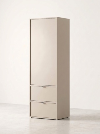 SZ-VOEK-1 - szafa z szufladami, półkami, zamykanymi szafkami. Wybierz wyposażenie, konfiguruj wymiary i kolory.