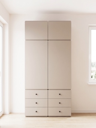 Wysoki słupek, którym stworzysz szafę! Kaszmir. SMPL. Gotowy do wysyłki. Prosty montaż! 50x59x244w