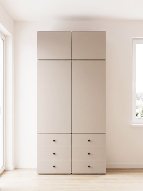 Wysoki słupek, którym stworzysz szafę! Kaszmir. SMPL. Gotowy do wysyłki. Prosty montaż! 50x59x244w