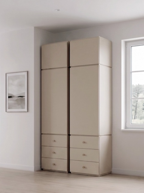 Wysoki słupek, którym stworzysz szafę! Kaszmir. SMPL. Gotowy do wysyłki. Prosty montaż! 50x59x244w