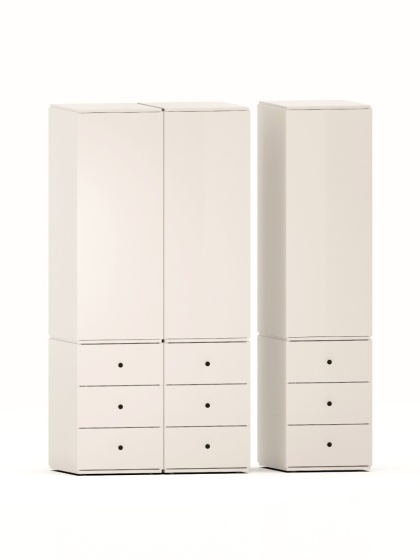 Słupek, którym stworzysz szafę! Kaszmir. SMPL. Gotowy do wysyłki. Prosty montaż! 50x59x195w