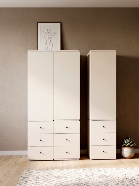 Słupek, którym stworzysz szafę! Kaszmir. SMPL. Gotowy do wysyłki. Prosty montaż! 50x59x195w