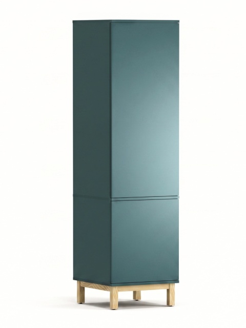Wariant: jednokolumnowa szafa-słupek | 40x55x190cm | trzy szuflady lub drzwiczki - SZ-MODEL (2.1)