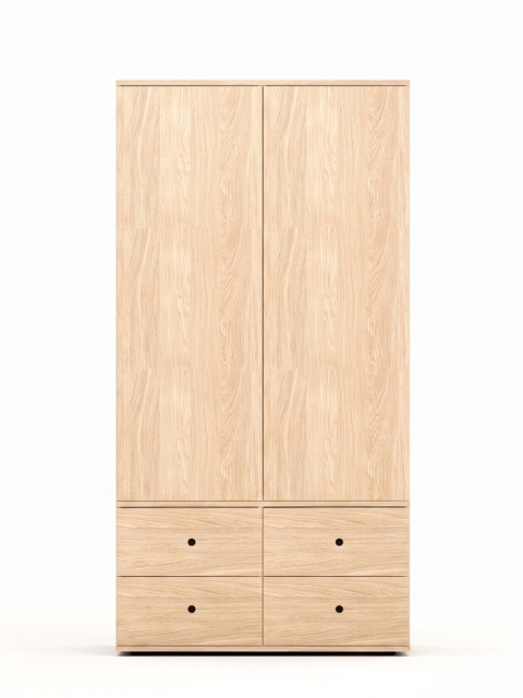 Wariant: szafa dwudrzwiowa | 100x55x171cm | cztery szuflady - SZ-MODEL (2.2)