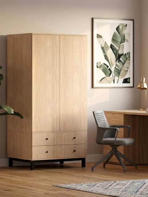 Wariant: szafa dwudrzwiowa | 80x55x171cm | dwie szerokie szuflady - SZ-MODEL (2.2)