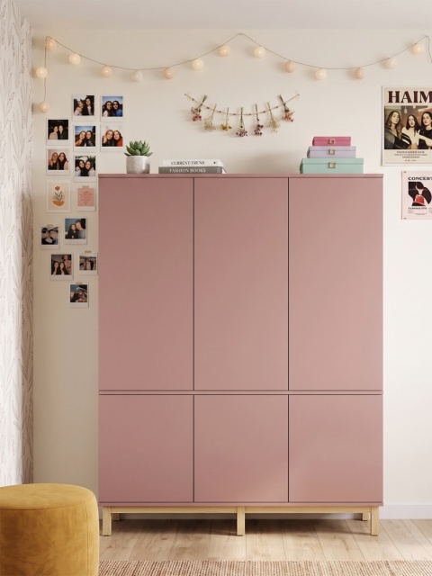 Wariant: szeroka, trzydrzwiowa szafa | 140x55x190cm | szafki i szuflady - SZ-MODEL (2.3)