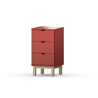 SZ-MODEL2 (1.1) - niska szafka, kontener, z drzwiczkami lub szufladami. Na wymiar. Kolory i drewnopodobne dekory do wyboru