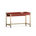 B-DES5/2 biurko z dwiema szufladami na drewnianych nogach. Wiele rozmiarów, kolorów i materiałów. Bestseller!