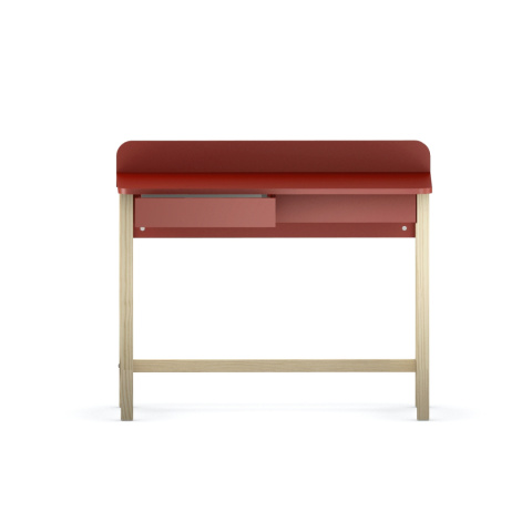 B-DES8 bezpieczne biurko dla dziecka z szufladami i przegrodą. Do wyboru dwa rozmiary, wiele kolorów, dekorów, fornir i sklejka