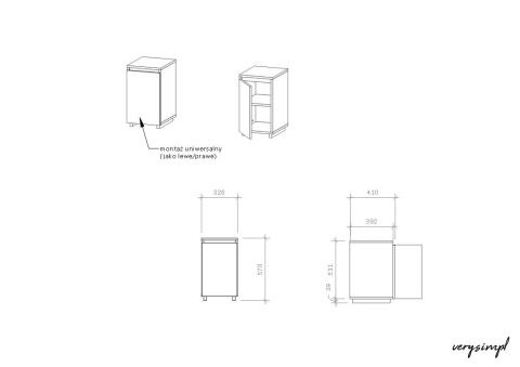 KON-DES1-COLOR Czerwony kontener pod biurko /szafka nocna. KON-DES1-COLOR Czerwony kontener pod biurko /szafka nocna.