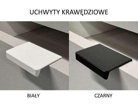 REG-MODEL4 (2.2) - Regał z szufladami i otwartymi półkami | Szerokość 60-120 cm | Na wymiar. Kolory i drewnopodobne dekory.