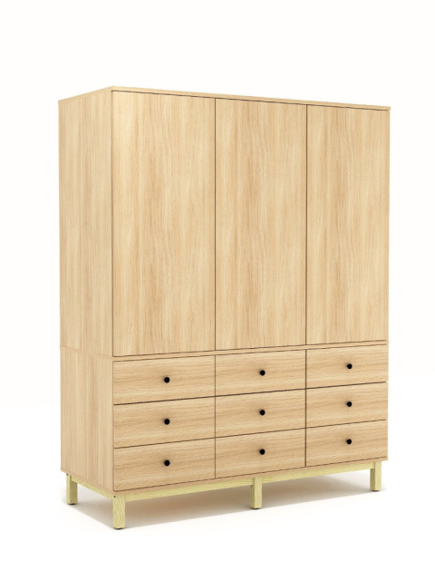 Szeroka szafa z 9 szufladami - SZ-MODEL-2.3 Szeroka szafa z 9 szufladami - SZ-MODEL-2.3