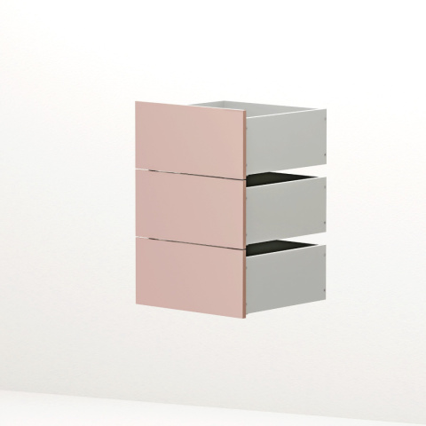 Wysoka, trójkolumnowa szafa z trzema szufladami - SZ-MODEL-3.3 Wysoka, trójkolumnowa szafa z trzema szufladami - SZ-MODEL-3.3