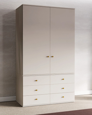Dwudrzwiowa szafa ubraniowa na wymiar - SZ-MODEL-2.2 KONFIGURATOR