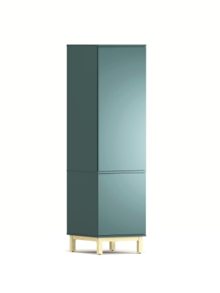 Dwupoziomowa, jednokolumnowa szafa 50x60x190 cm - SZ-MODEL-2.1