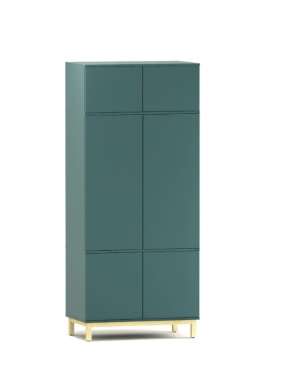 Wysoka, dwukolumnowa szafa 100x60x230 cm - SZ-MODEL-3.2