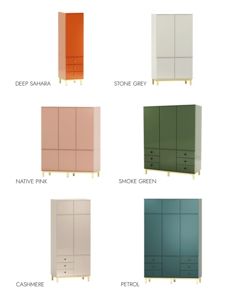 Wysoka, dwukolumnowa szafa 100x60x230 cm z sześcioma szufladami - SZ-MODEL-3.2 Wysoka, dwukolumnowa szafa 100x60x230 cm z sześcioma szufladami - SZ-MODEL-3.2
