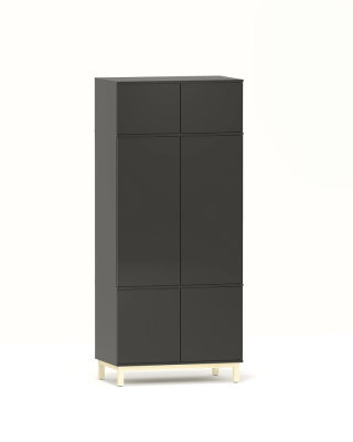 Wysoka, dwukolumnowa szafa - SZ-MODEL-3.2
