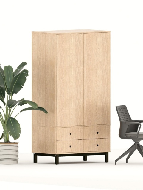 Dwudrzwiowa szafa z czterema szufladami na wymiar - SZ-MODEL (2.2)