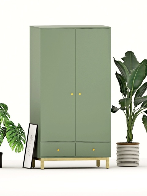 Dwudrzwiowa szafa z dwiema szufladami - na wymiar - SZ-MODEL (2.2)