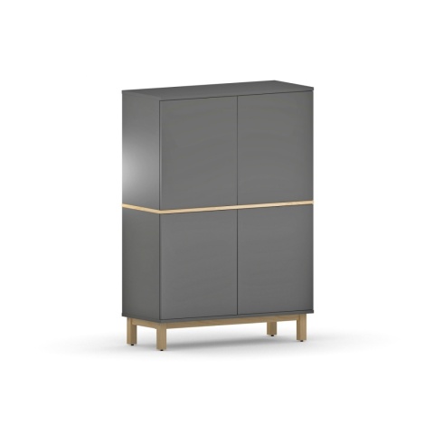 Dwudrzwiowa szafa z szafkami, na wymiar - SZ-MODEL (2.2)