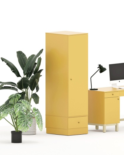 Pojedyncza szafa-słupek z jedną szufladą, na wymiar - SZ-MODEL (2.1)