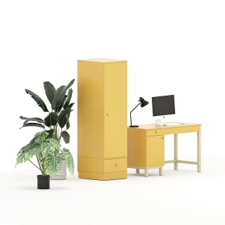 Pojedyncza szafa-słupek z jedną szufladą, na wymiar - SZ-MODEL (2.1)