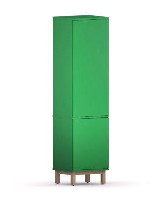 Pojedyncza szafa-słupek z szafkami, na wymiar - SZ-MODEL (2.1)