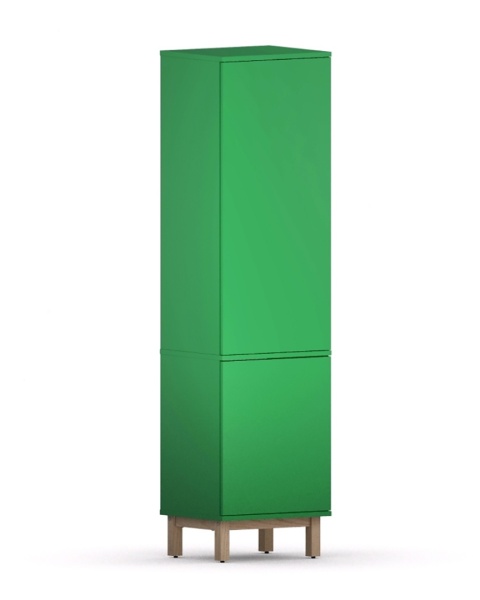 Pojedyncza szafa-słupek z szafkami, na wymiar - SZ-MODEL (2.1)