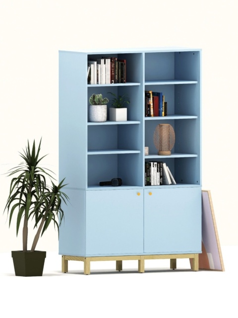 REG-MODEL-4 (2.2) - Regał z szufladami i otwartymi półkami | Szerokość 60-120 cm | Na wymiar. Kolory i drewnopodobne dekory.