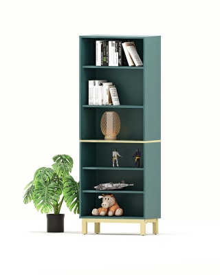 REG-MODEL-5 (2.1) - regał z otwartymi półkami. | Szerokość 40-80 cm | Na wymiar. Kolory i drewnopodobne dekory.